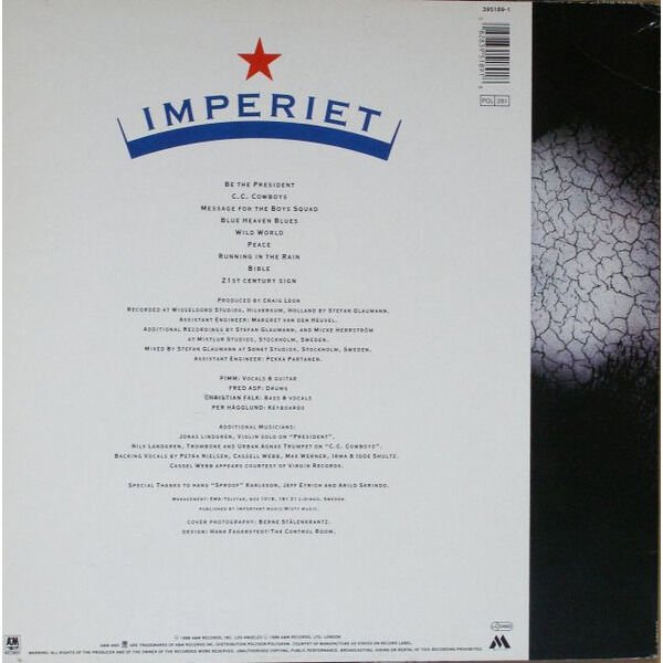 Imperiet Imperiet LP, Vinilos, Historia Nuestra