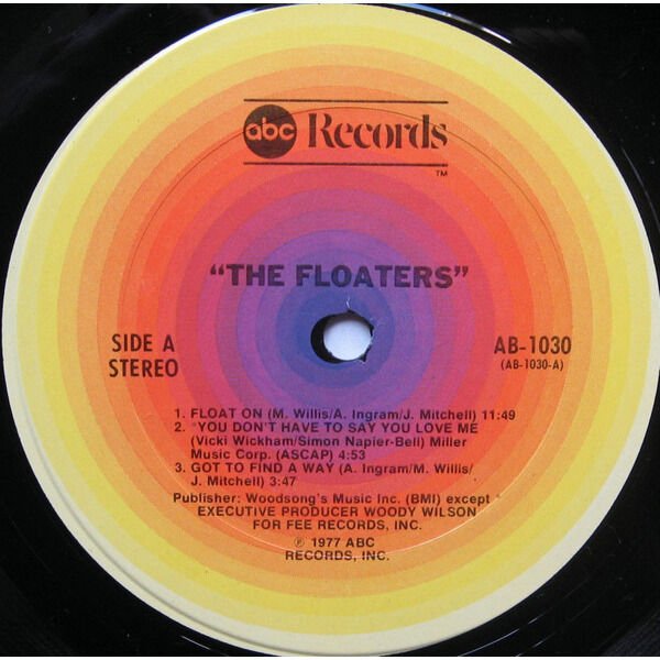 Floaters, The The Floaters LP, Vinilos, Historia Nuestra