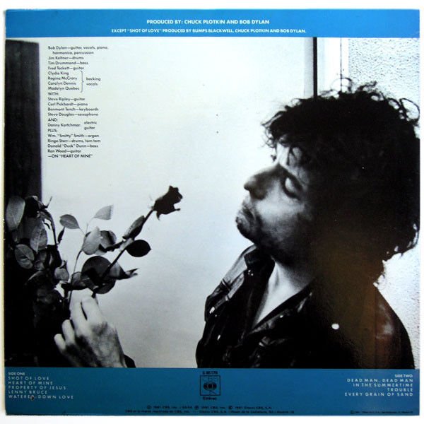 Bob Dylan Shot Of Love LP, Vinilos, Historia Nuestra