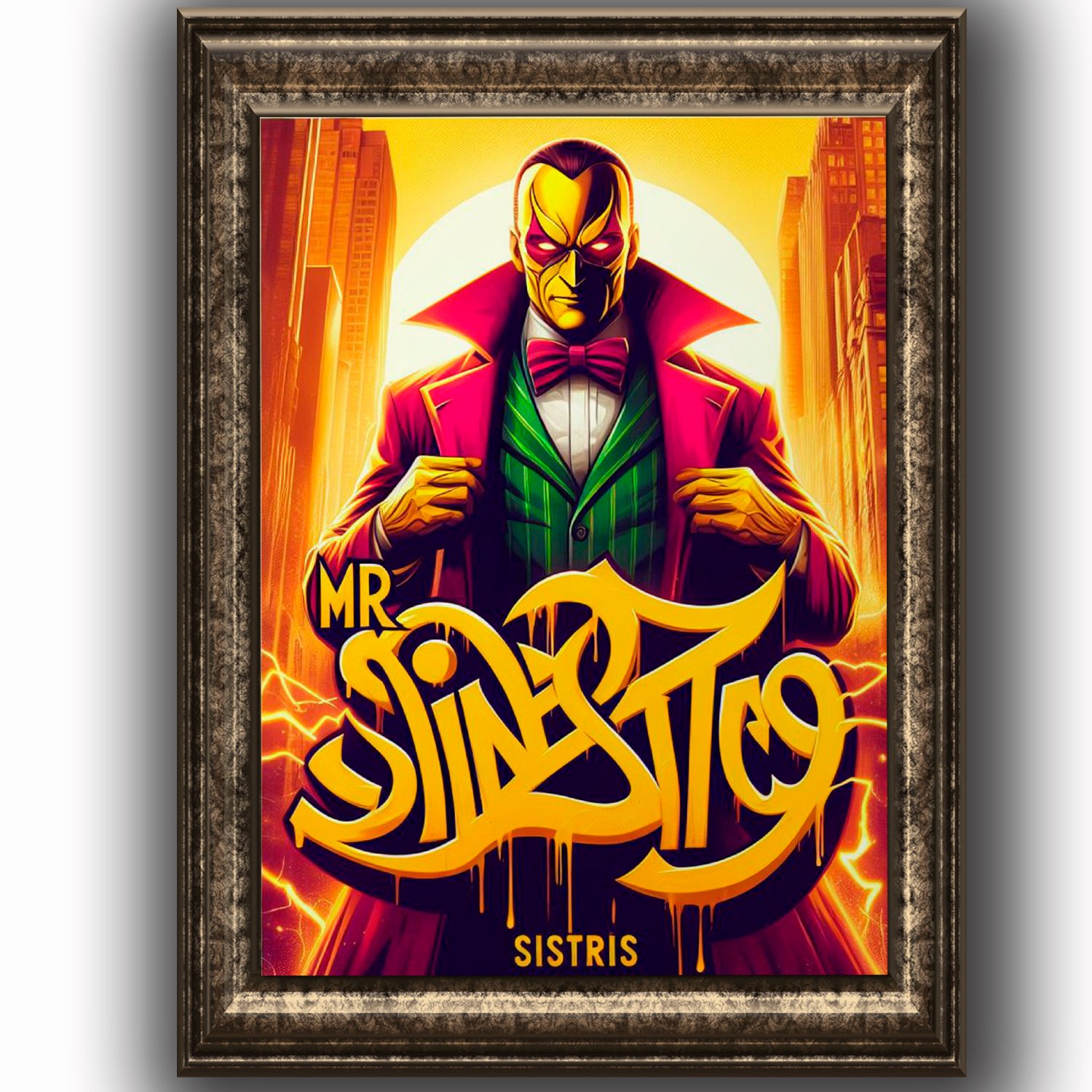 Mr siniester Posters decorativos - Historia Nuestra