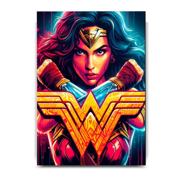 Wonder women 4 Posters decorativos - Historia Nuestra