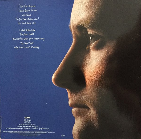 Phil Collins Hello, I Must Be Going!-LP, Vinilos, Historia Nuestra