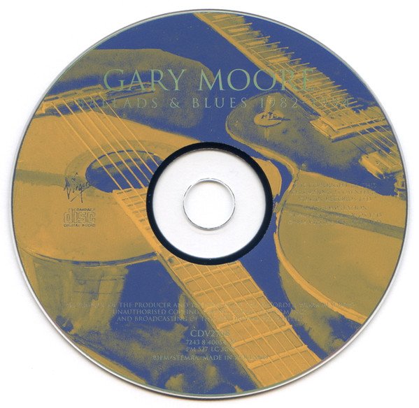 Gary Moore, Ballads & Blues 1982 - 1994-CD, CDs, Historia Nuestra