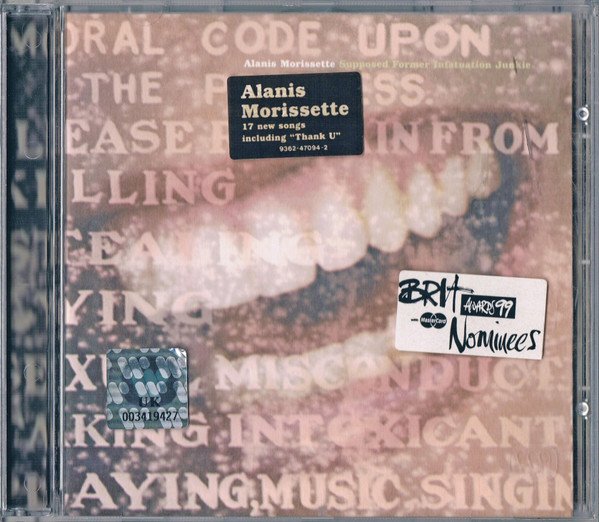 Alanis Morissette, Supposed Former Infatuation Junkie-CD, CDs, Historia Nuestra