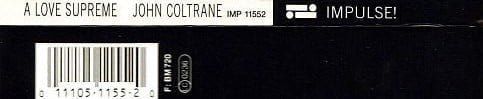John Coltrane A Love Supreme-CD, CDs, Historia Nuestra