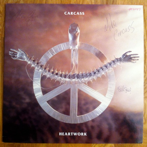 Carcass, Heartwork-LP, Vinilos, Historia Nuestra