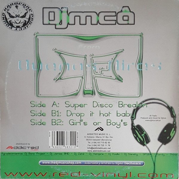 Djmcâ, Super Disco Breakin-12 inch, Vinilos, Historia Nuestra