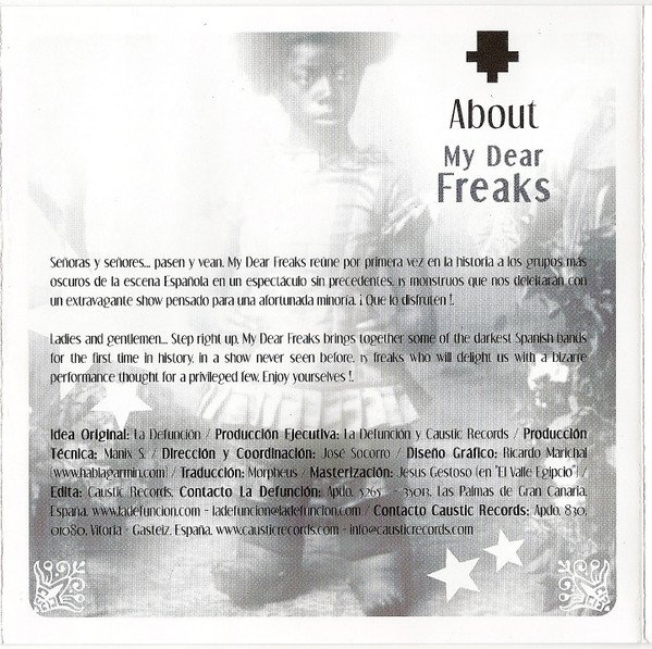 Various, My Dear Freaks-CD, CDs, Historia Nuestra