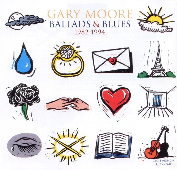 Gary Moore, Ballads & Blues 1982 - 1994-CD, CDs, Historia Nuestra