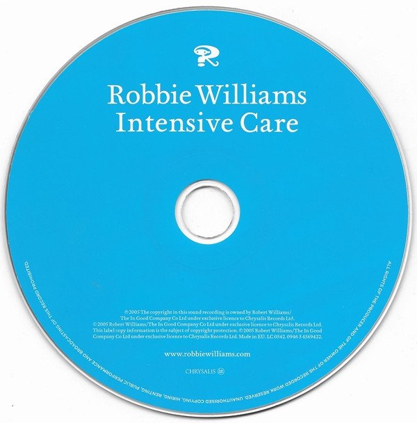 Robbie Williams Intensive Care-CD, CDs, Historia Nuestra