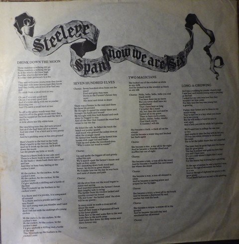 Steeleye Span Now We Are Six-LP, Vinilos, Historia Nuestra