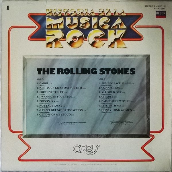 The Rolling Stones The Rolling Stones-LP, Vinilos, Historia Nuestra