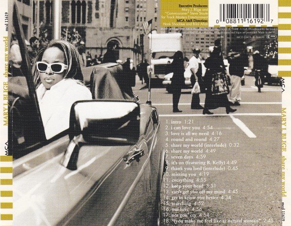 Mary J Blige, Share My World-CD, CDs, Historia Nuestra