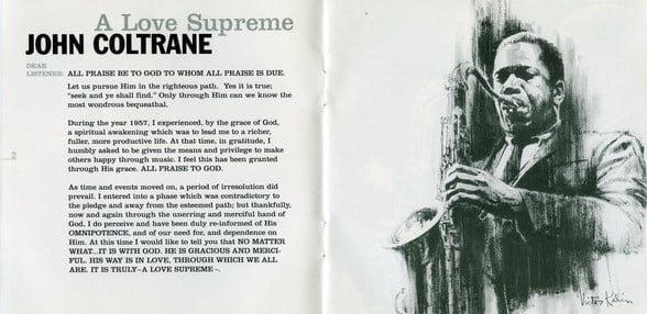 John Coltrane A Love Supreme-CD, CDs, Historia Nuestra