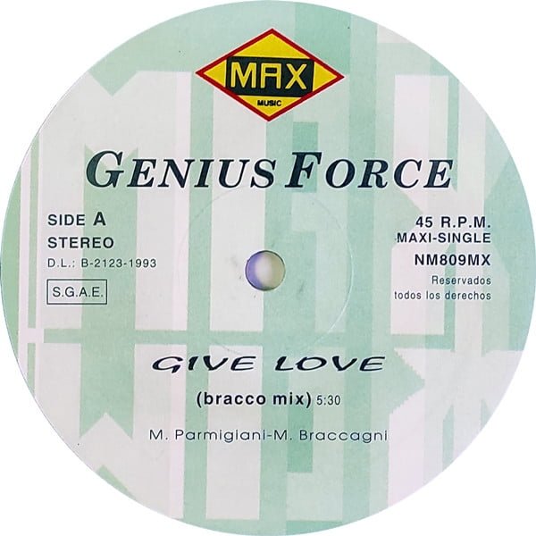 Genius Force Give Love-12, Vinilos, Historia Nuestra