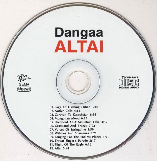 Dangaa, Altai-CD, CDs, Historia Nuestra