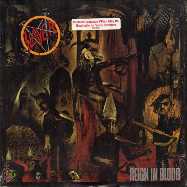 Slayer Reign In Blood-LP, Vinilos, Historia Nuestra