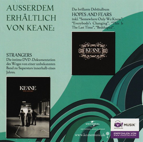 Keane Under The Iron Sea-CD, CDs, Historia Nuestra