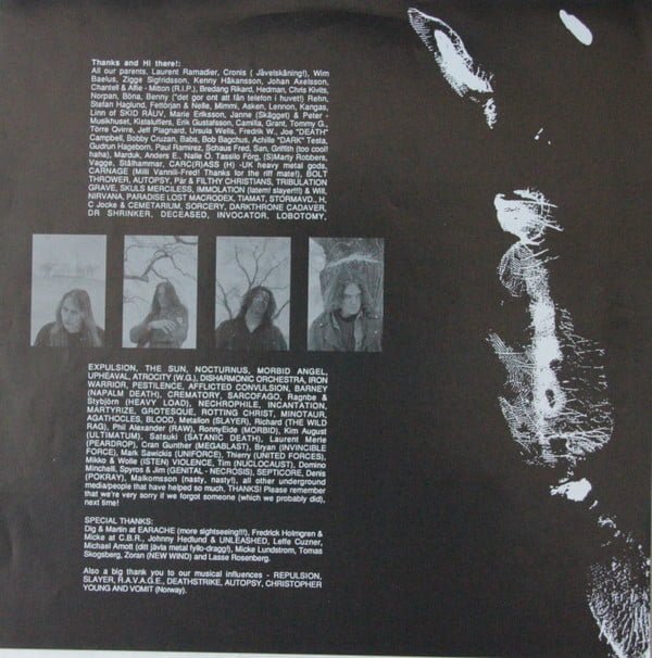 Entombed Left Hand Path-LP, Vinilos, Historia Nuestra