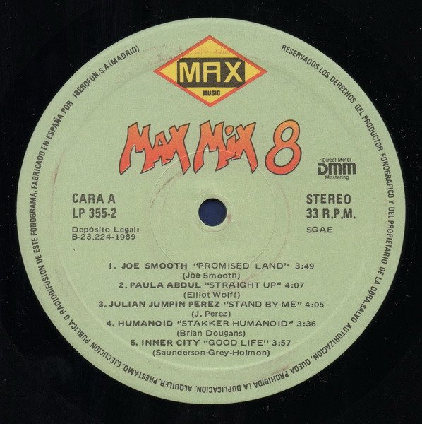 Various, Max Mix 8-LP, Vinilos, Historia Nuestra