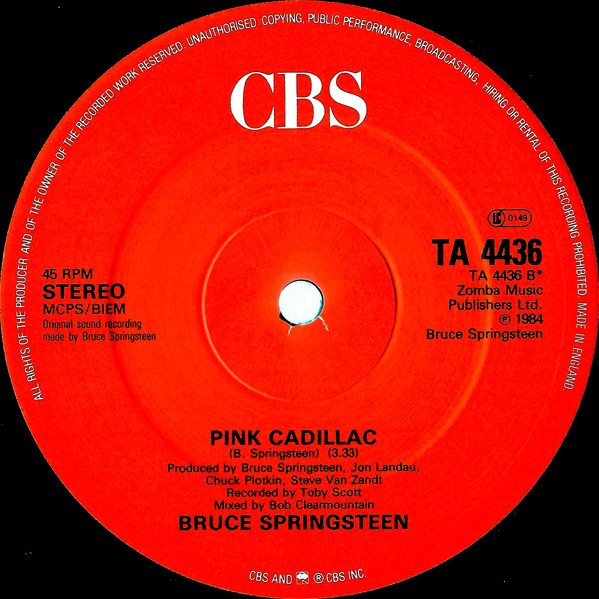 Bruce Springsteen, The Born In The USA 12"-ES, Vinilos, Historia Nuestra