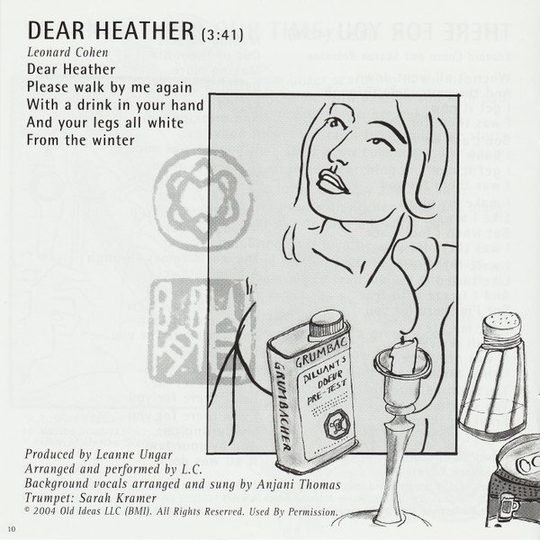 Leonard Cohen, Dear Heather-CD, CDs, Historia Nuestra