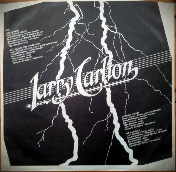 Larry Carlton, Strikes Twice-LP, Vinilos, Historia Nuestra