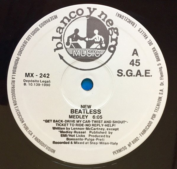 New Beat Less, Medley-12 inch, Vinilos, Historia Nuestra