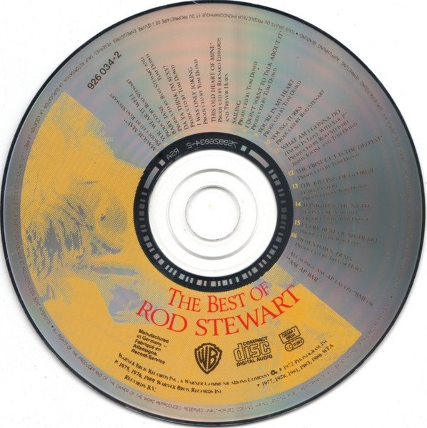 Rod Stewart The Best Of Rod Stewart-CD, CDs, Historia Nuestra