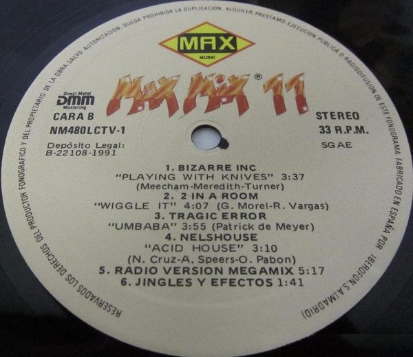 Various, Max Mix 11-LP, Vinilos, Historia Nuestra