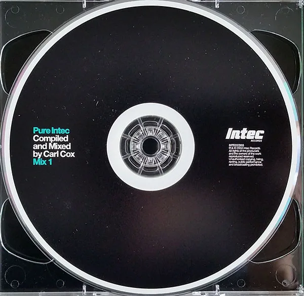 Carl Cox, Pure Intec-CD, CDs, Historia Nuestra