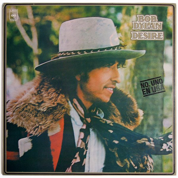 Bob Dylan, Desire-LP, Vinilos, Historia Nuestra