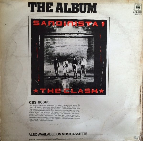 The Clash, The Magnificent Seven-12 inch, Vinilos, Historia Nuestra