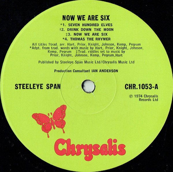 Steeleye Span Now We Are Six-LP, Vinilos, Historia Nuestra