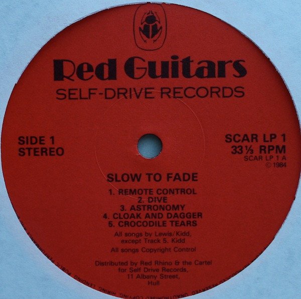 Red Guitars Slow To Fade-LP, Vinilos, Historia Nuestra