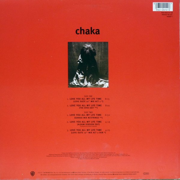 Chaka, Love You All My Lifetime-12 inch, Vinilos, Historia Nuestra