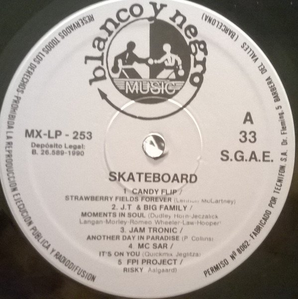 Various, Skate Board-LP, Vinilos, Historia Nuestra