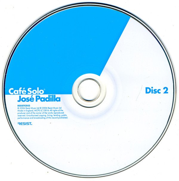 José Padilla Café Solo-2xCD, CDs, Historia Nuestra