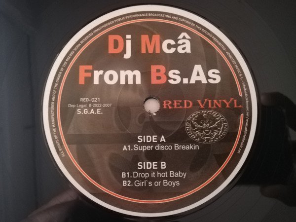 Djmcâ, Super Disco Breakin-12 inch, Vinilos, Historia Nuestra