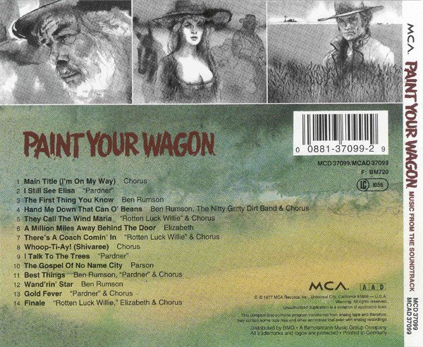 Various, Paint Your Wagon Soundtrack-CD, CDs, Historia Nuestra