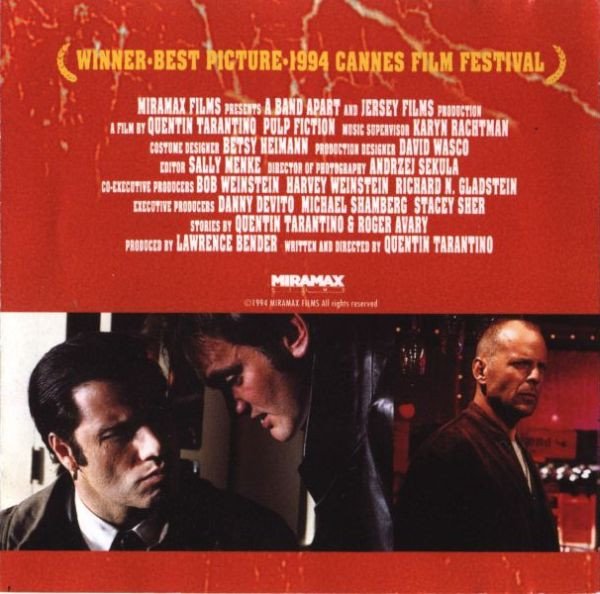 Various, Pulp Fiction (Music From The Motion Picture)-CD, CDs, Historia Nuestra