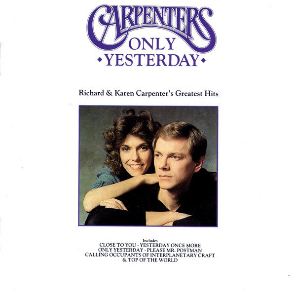 Carpenters, Only Yesterday Greatest Hits-CD, CDs, Historia Nuestra