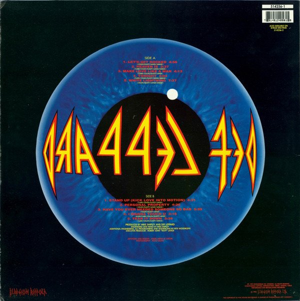 Def Leppard, Adrenalize-LP - Historia Nuestra