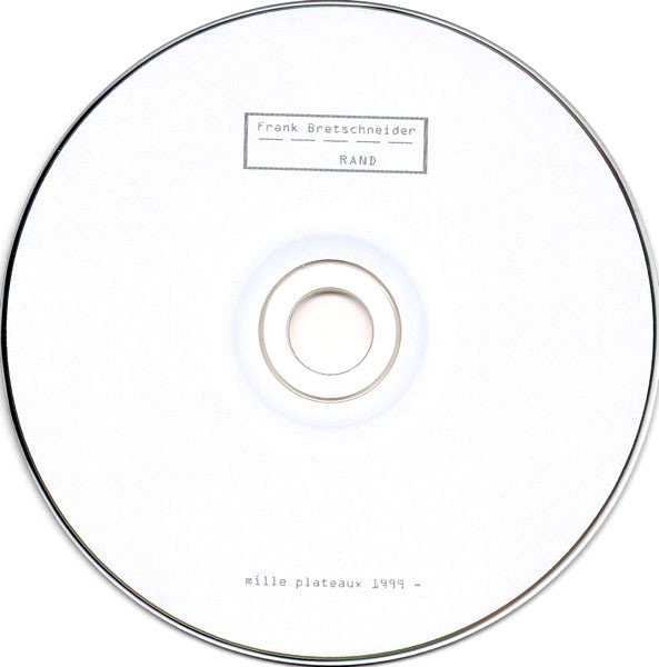 Frank Bretschneider Rand-CD, CDs, Historia Nuestra