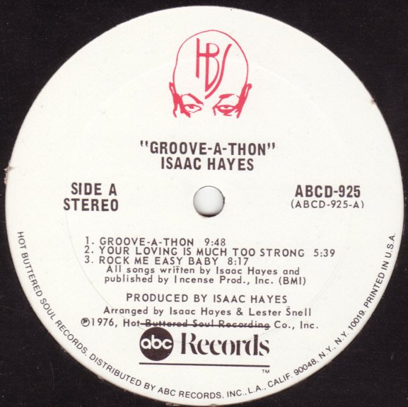 Isaac Hayes Groove-A-Thon-LP, Vinilos, Historia Nuestra