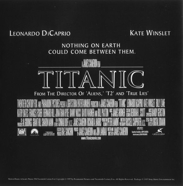 James Horner Titanic (Music From The Motion Picture)-CD, CDs, Historia Nuestra
