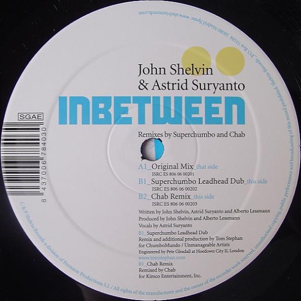 John Shelvin & Astrid Suryanto Inbetween-12, Vinilos, Historia Nuestra