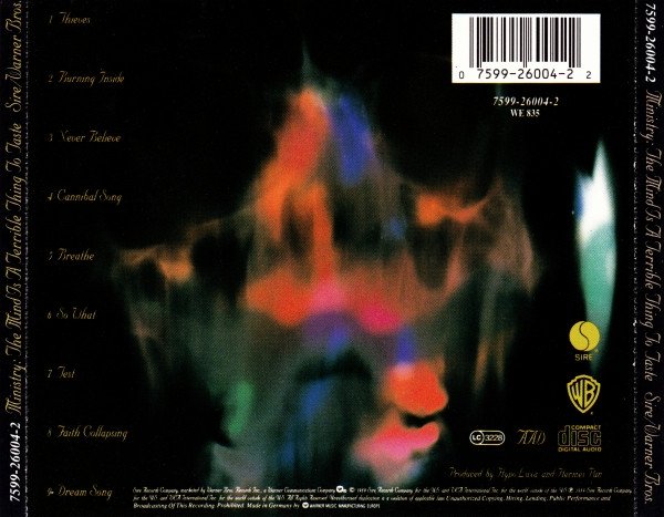 Ministry, The Mind Is A Terrible Thing To Taste-CD, CDs, Historia Nuestra