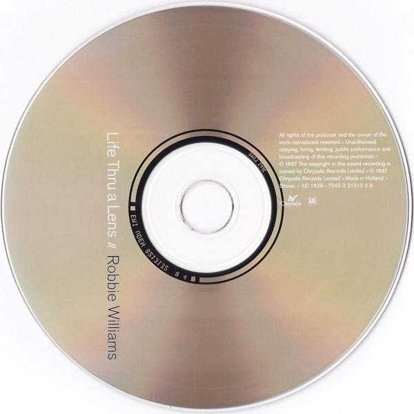 Robbie Williams Life Thru A Lens-CD, CDs, Historia Nuestra