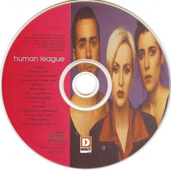 Human League* Soundtrack To A Generation-CD, CDs, Historia Nuestra